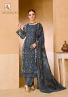 Royale Grace By Alok Cambric Cotton Dress Material